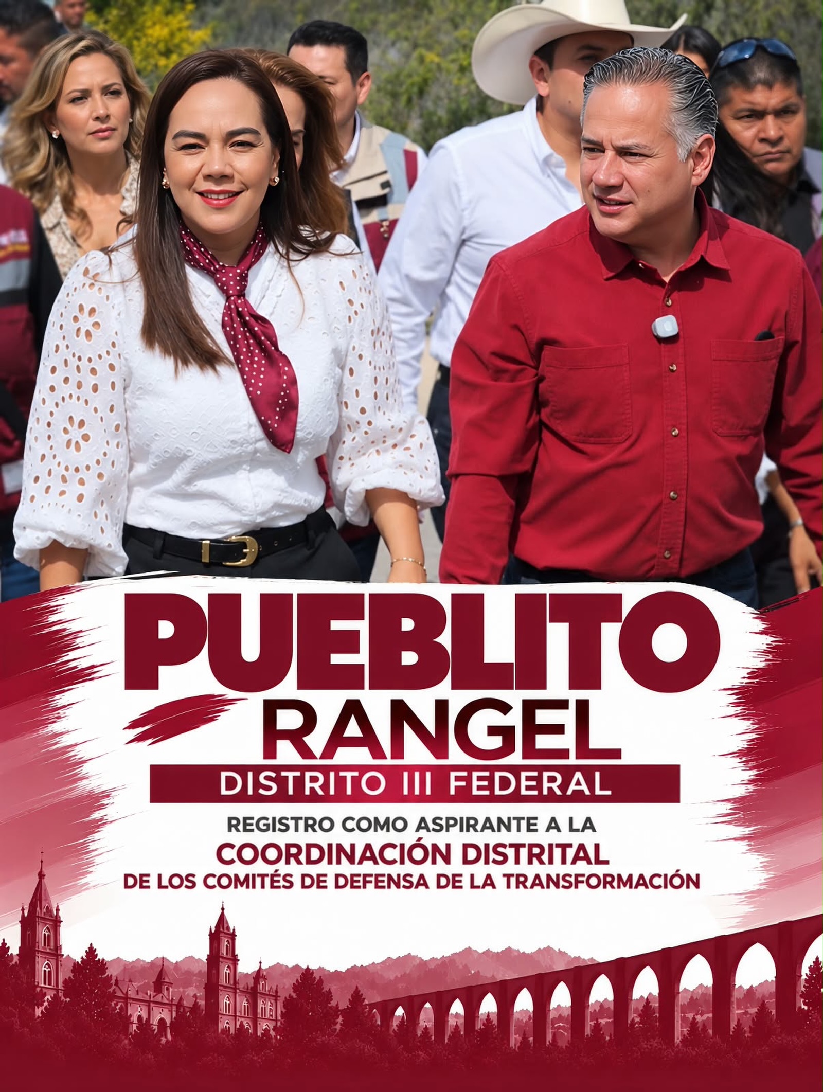 Hoy quiero compartirles que he realizado mi registro como aspirante a la Coordinación de los Comités de Defensa de la Transformación en el Distrito III Federal de Querétaro.

Estoy convencida de que la transformación se construye con cercanía, escuchando a la gente, trabajando en equipo y dando resultados.

En este camino de defensa de la transformación, nos une un objetivo común: informar, compartir los avances de la transformación y contribuir a que sus beneficios lleguen a más familias queretanas.

Seguimos adelante con trabajo, cercanía, resultados y compromiso. ❤️

#PueblitoRangel #DistritoIIIFederal #Querétaro #Morena #Transformación